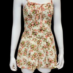 Tracy Feith corseted minidress